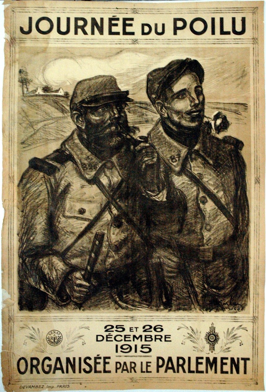 Doughboyens dag av Théophile Alexandre Pierre Steinlen