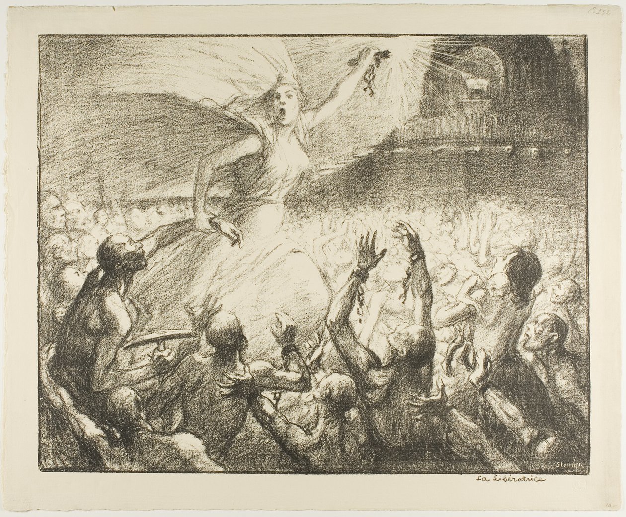 Liberatorn av Théophile Alexandre Pierre Steinlen