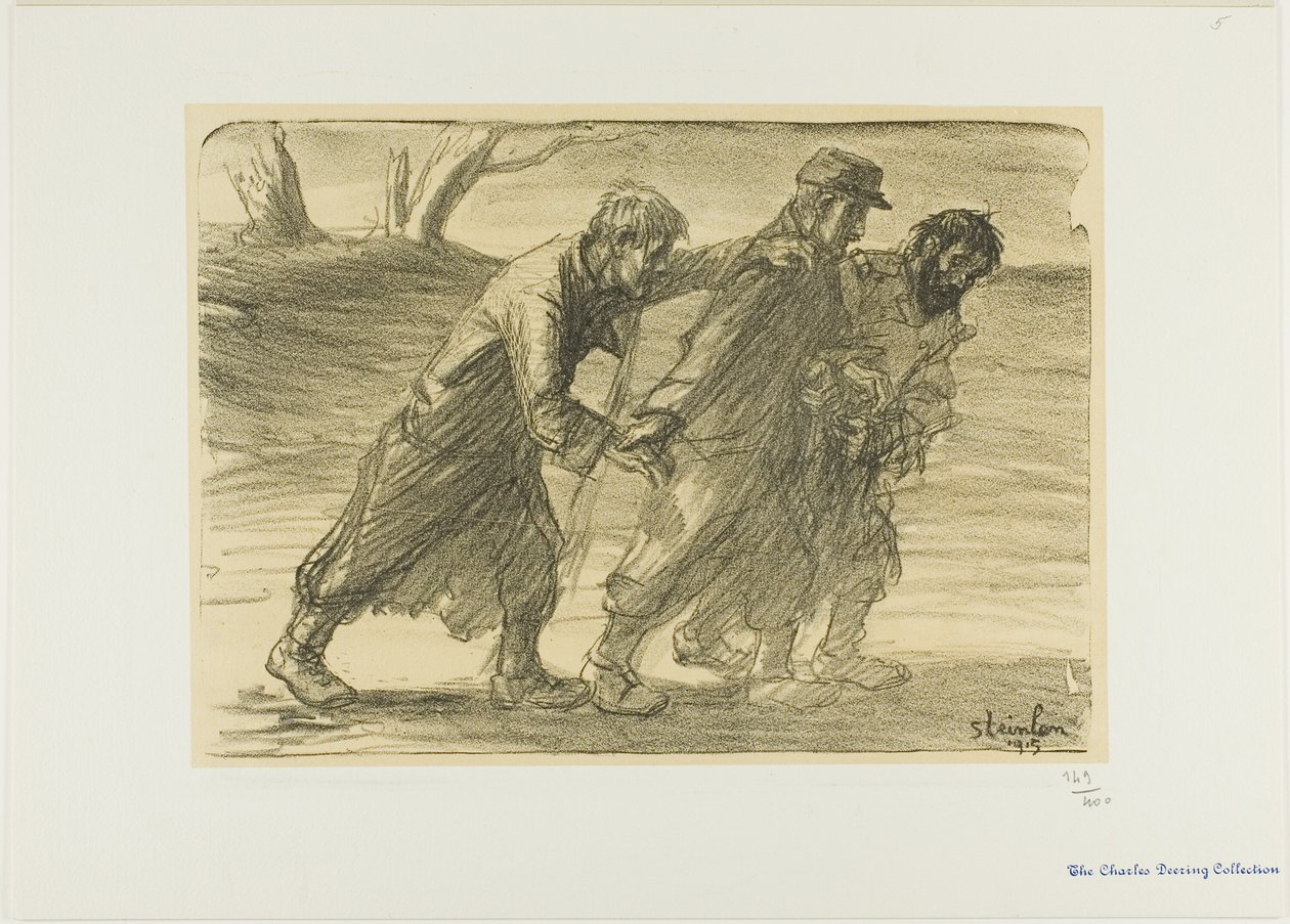 Tre kamrater av Théophile Alexandre Pierre Steinlen