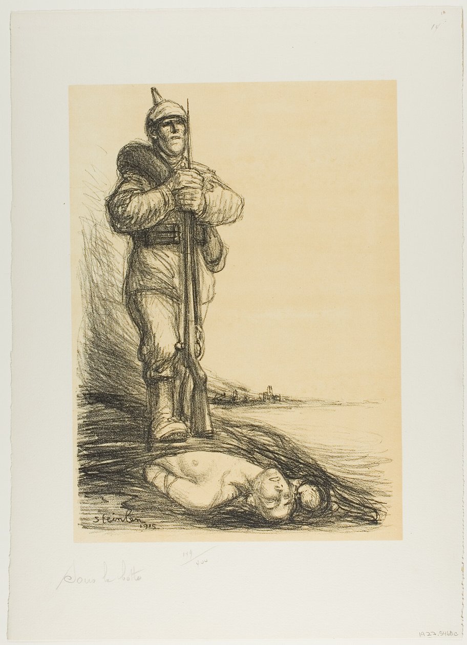 Under stöveln av Théophile Alexandre Pierre Steinlen