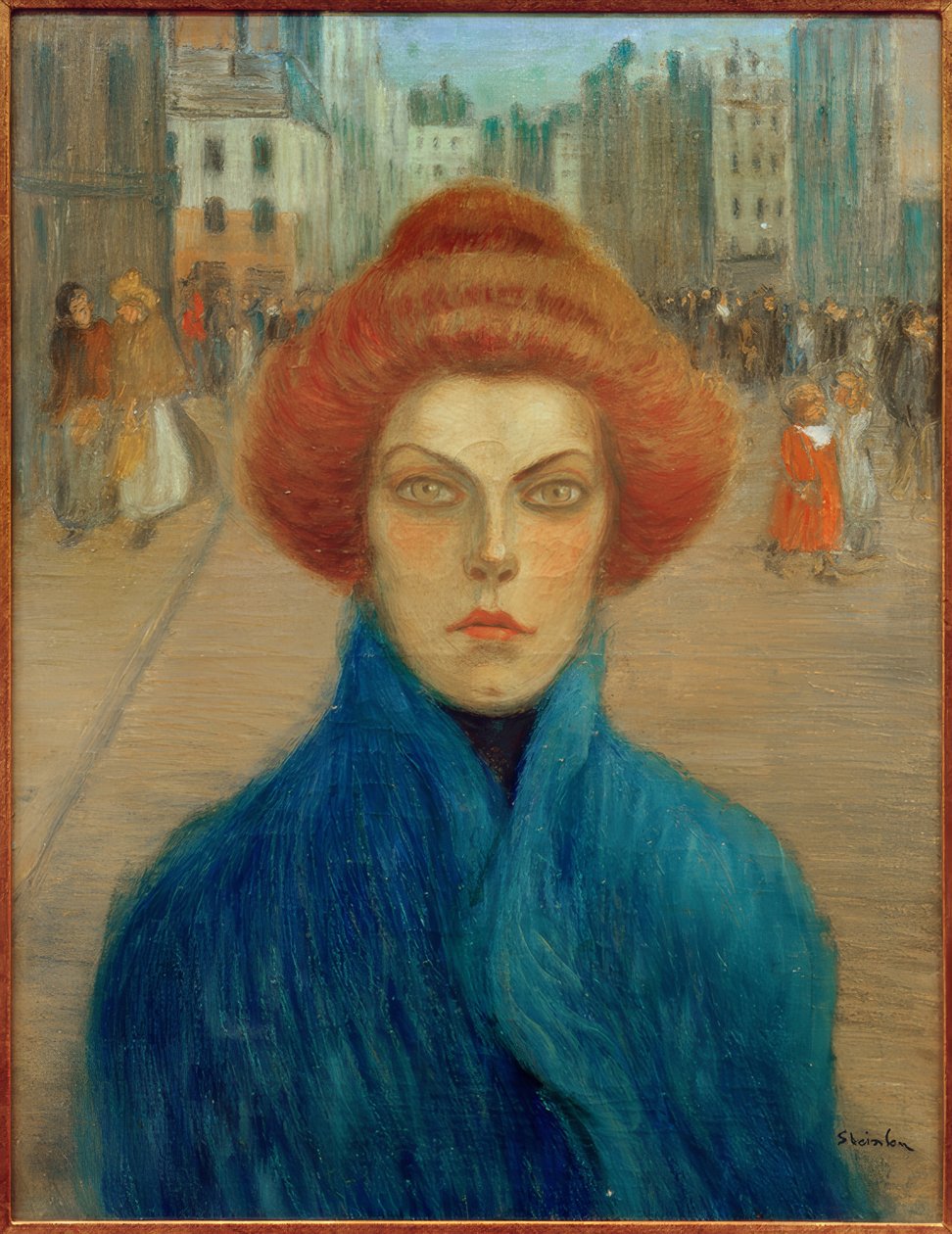 Tillbaka till skolan på kvällen av Théophile Alexandre Steinlen
