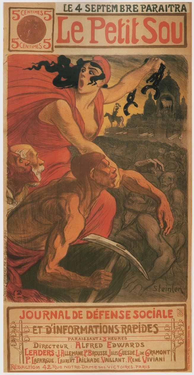 Det lilla öre, 1900 av Théophile Alexandre Steinlen
