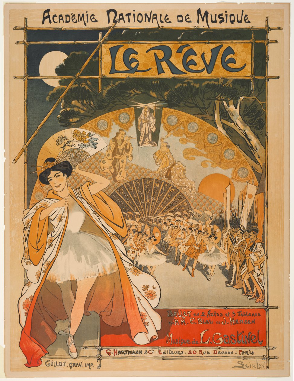 Drömmen av Théophile Alexandre Steinlen