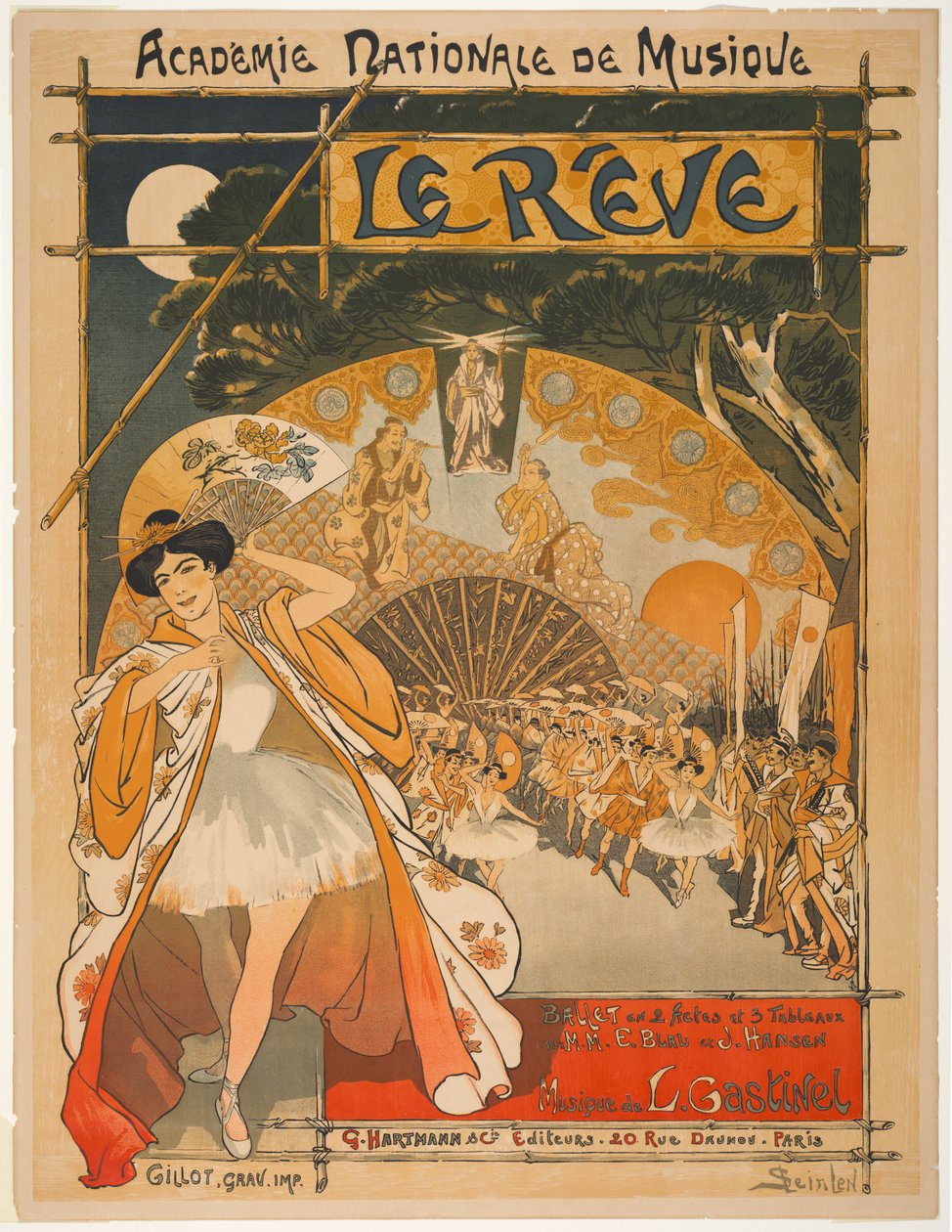 Drömmen, 1891. av Théophile Alexandre Steinlen