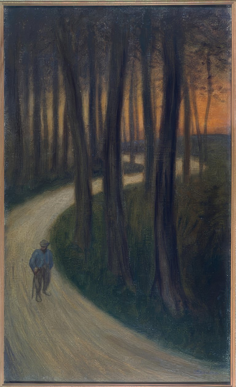 Uteliggaren av Théophile Alexandre Steinlen