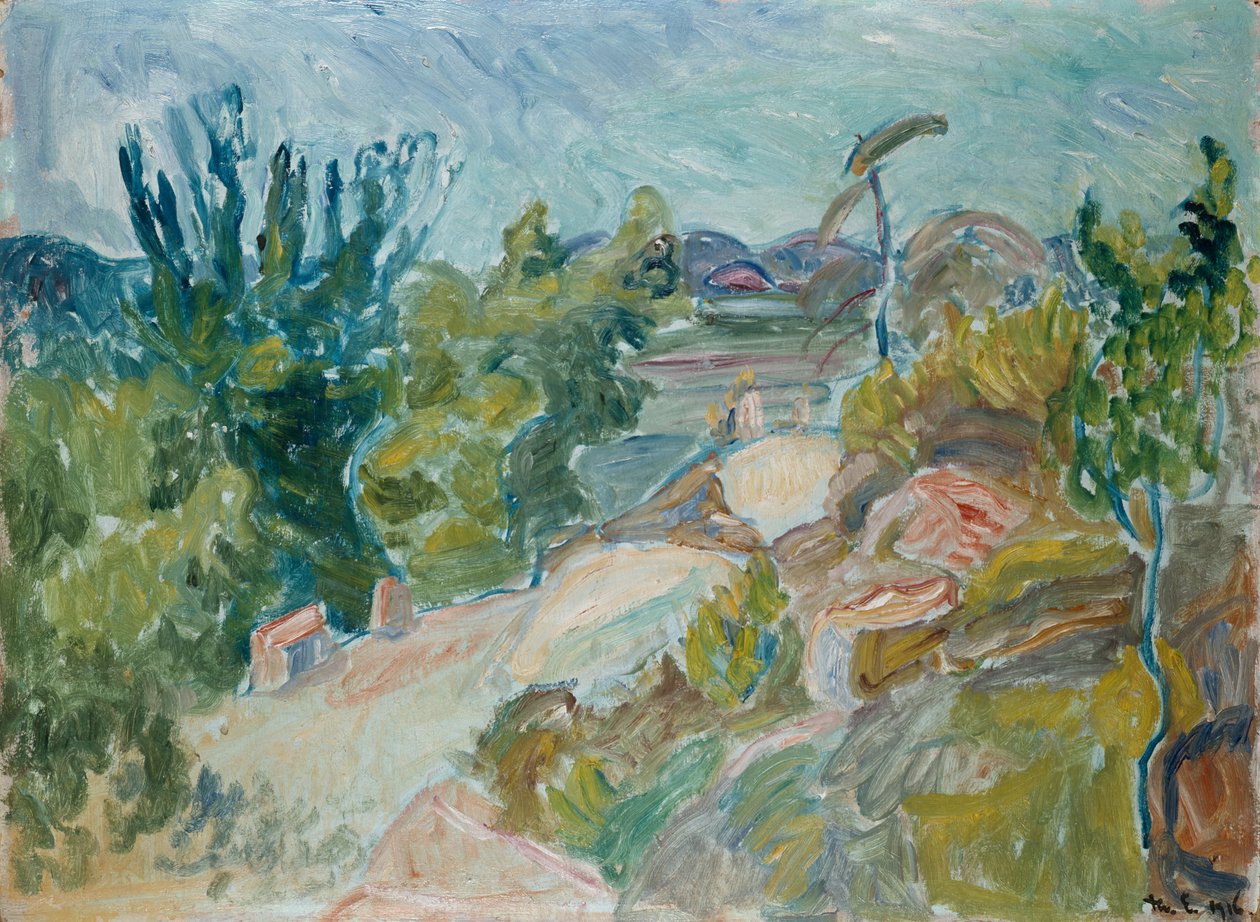 Vägen (målning) av Thorvald Erichsen