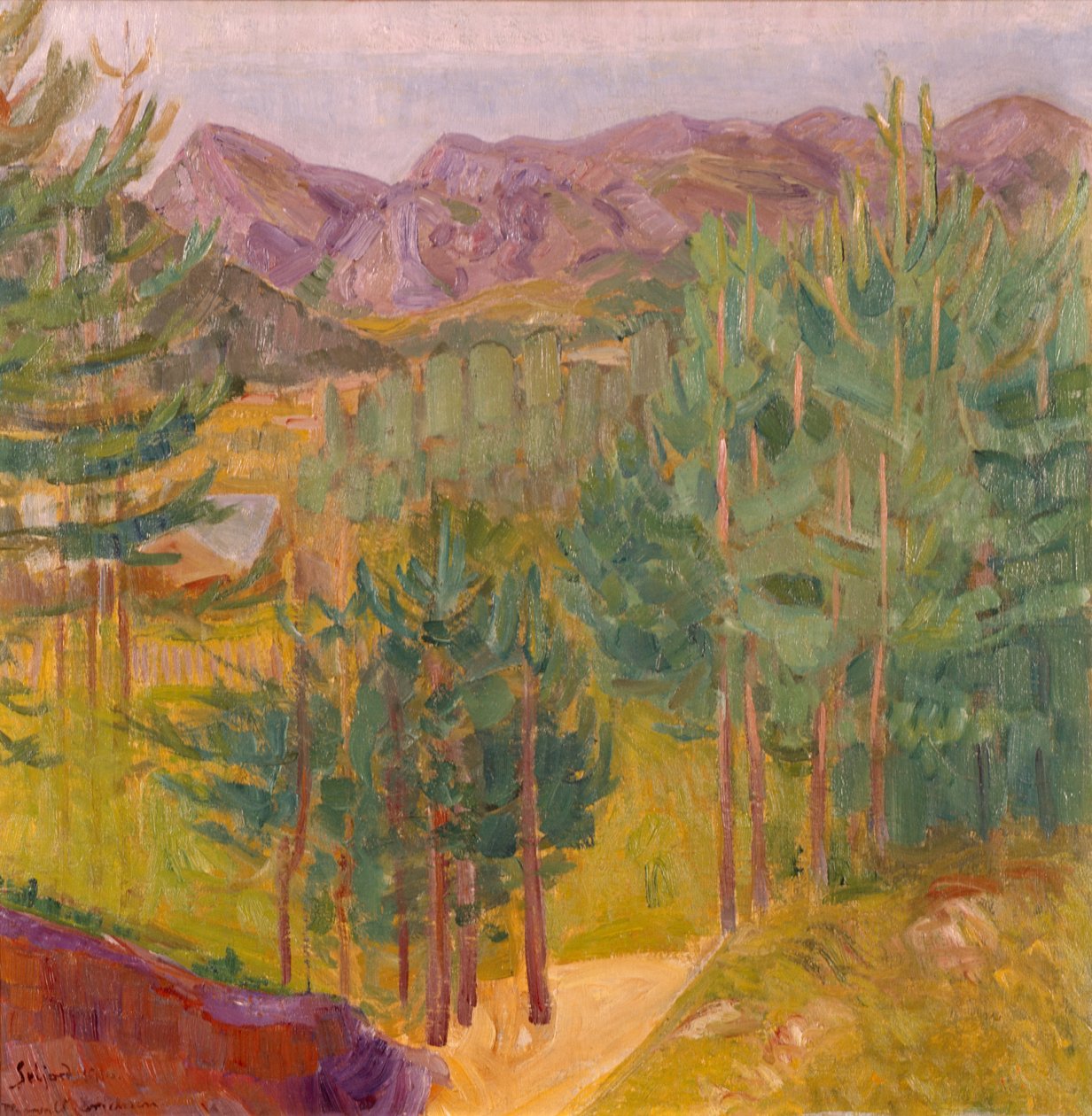 Utan titel (målning) av Thorvald Erichsen