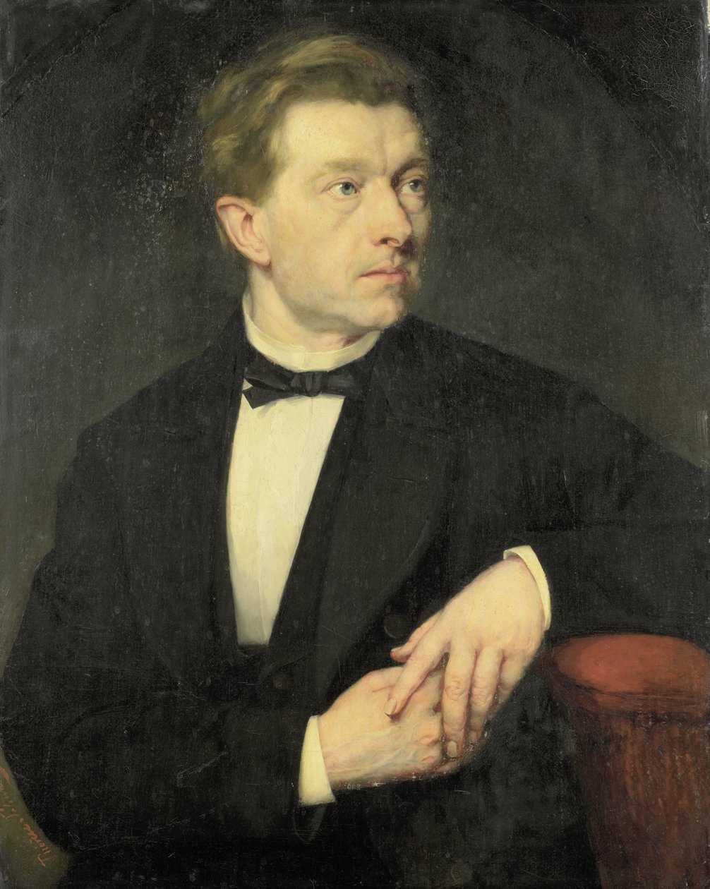 Dr J L Dusseau av Thérèse Schwartze