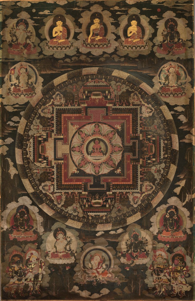 Mandala av Tibet, 18th century