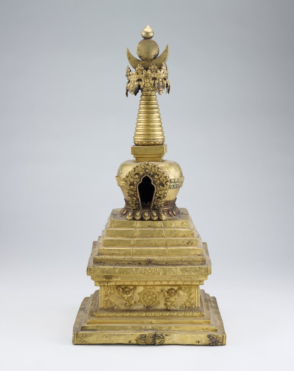 Stupa, sent 1600-tidigt 1700-tal av Tibetan School