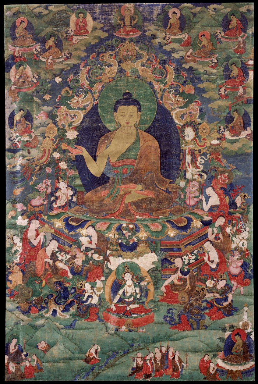 Shakyamuni Buddha av Tibetan culture