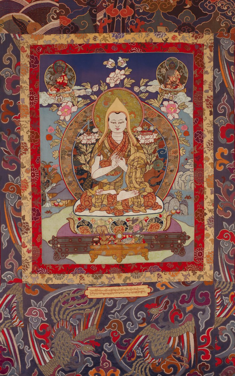 Tsong Khapa av Tibetan School