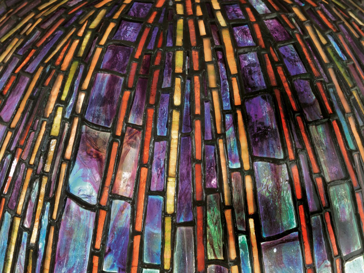 En "Pond Lily" bordslampa, c.1903 av Tiffany Studios