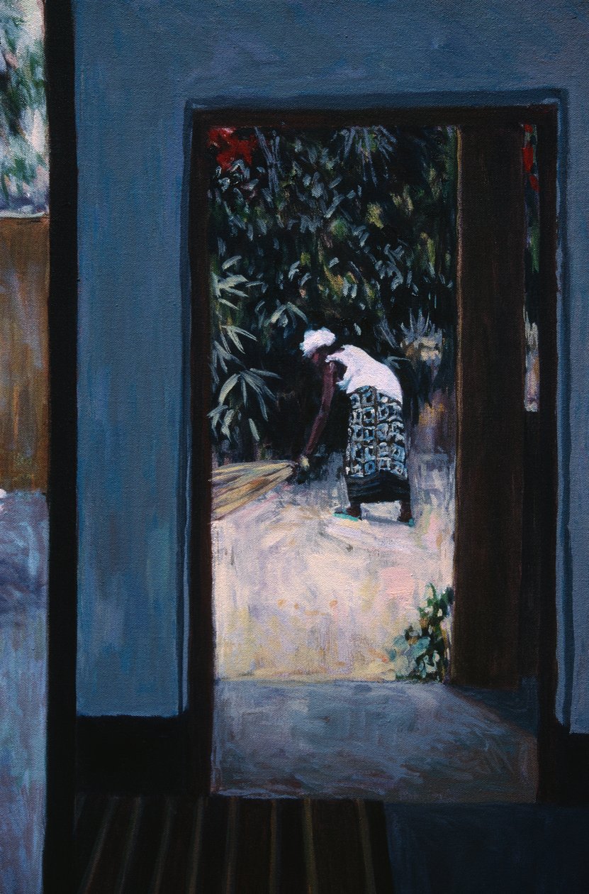 Girl Sweeping III, 2002 (se även 188679-680) av Tilly Willis