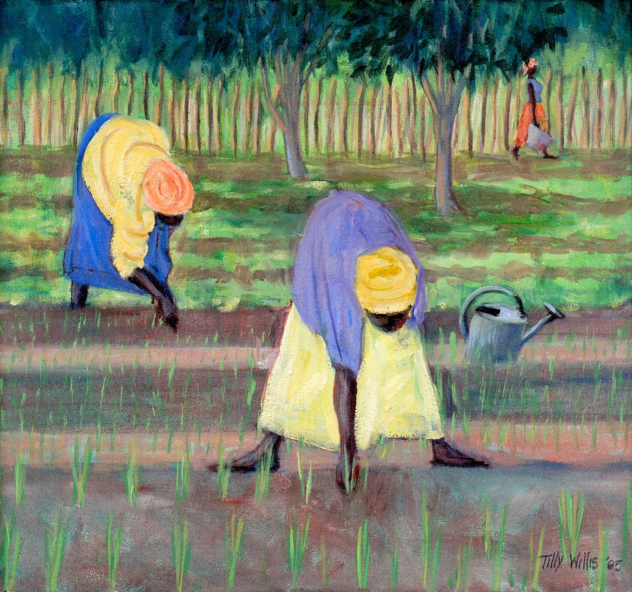Women Gardening, 2005 av Tilly Willis