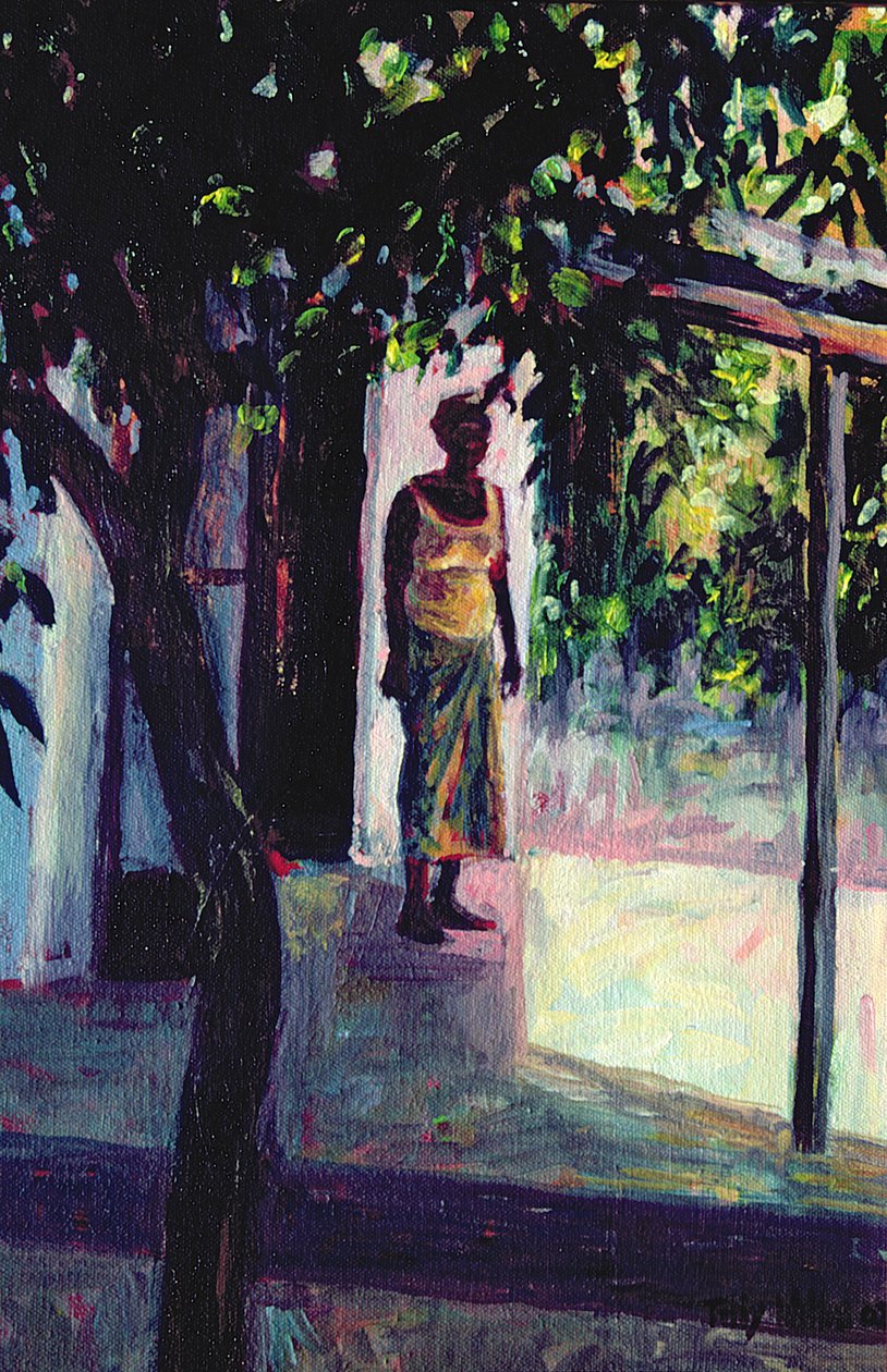 På verandan, 2002 av Tilly Willis