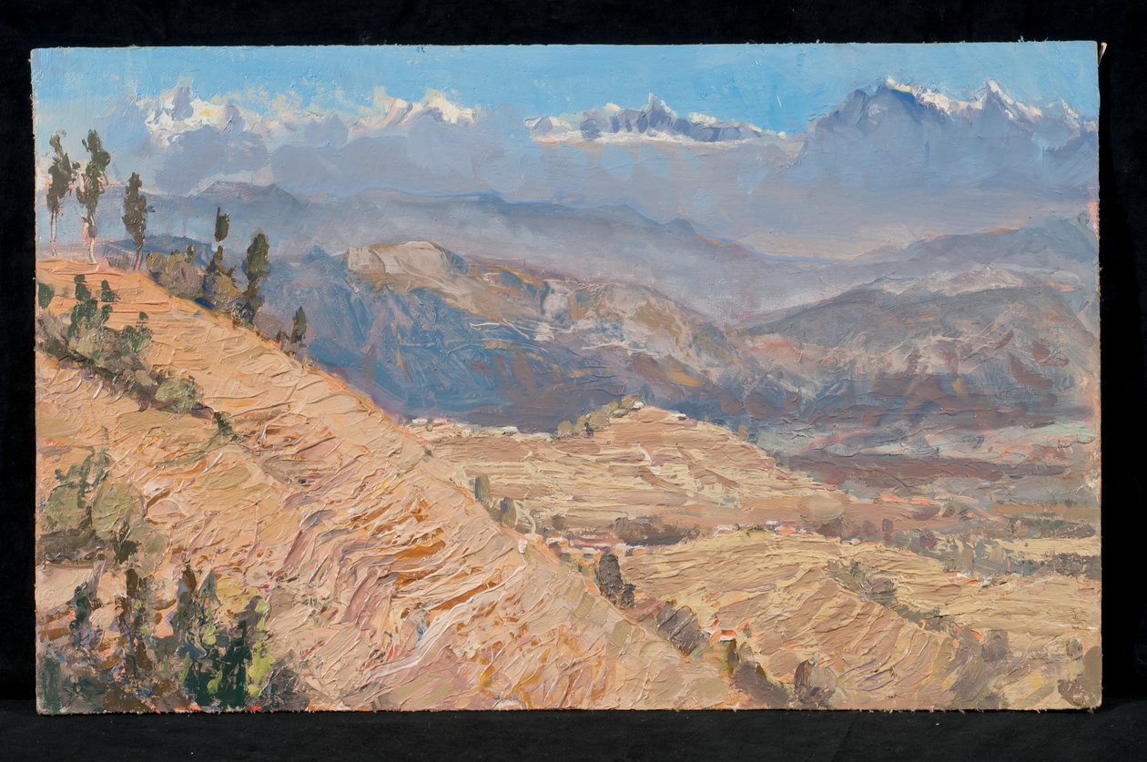 Terrasser Dhulikhel, Nepal av Tim Scott Bolton