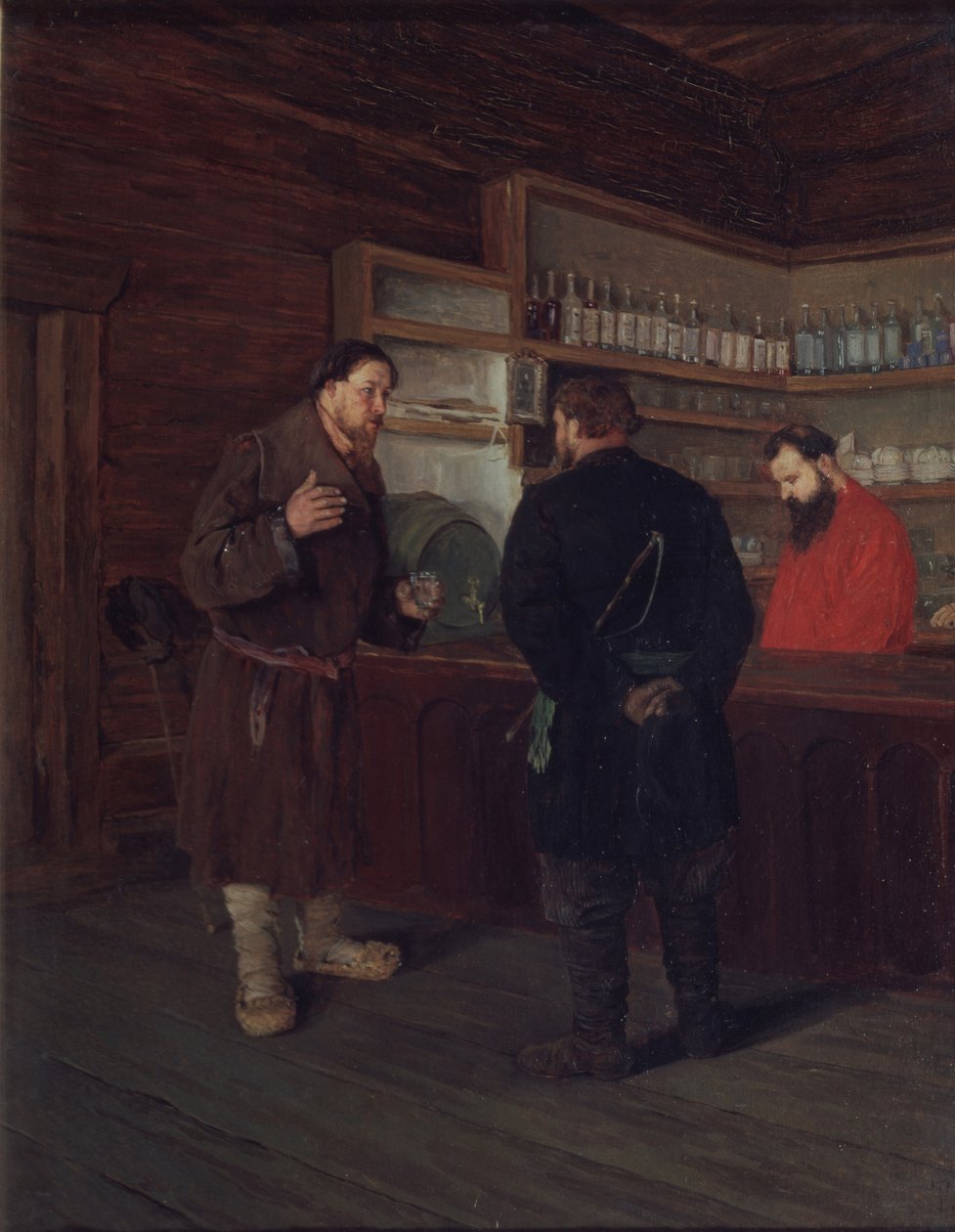 På en krog av Timofei Illarionovich Mozgov
