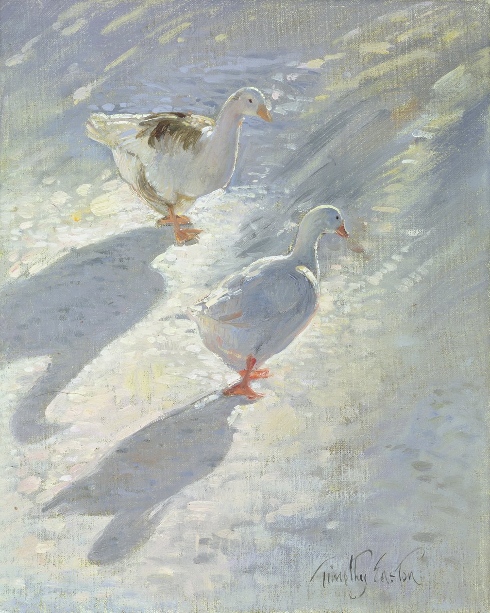 Mot sluttningen av Timothy Easton