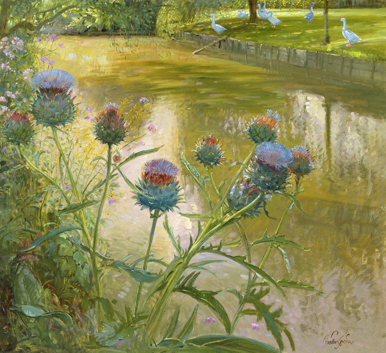 Karduner mot vallgraven av Timothy Easton