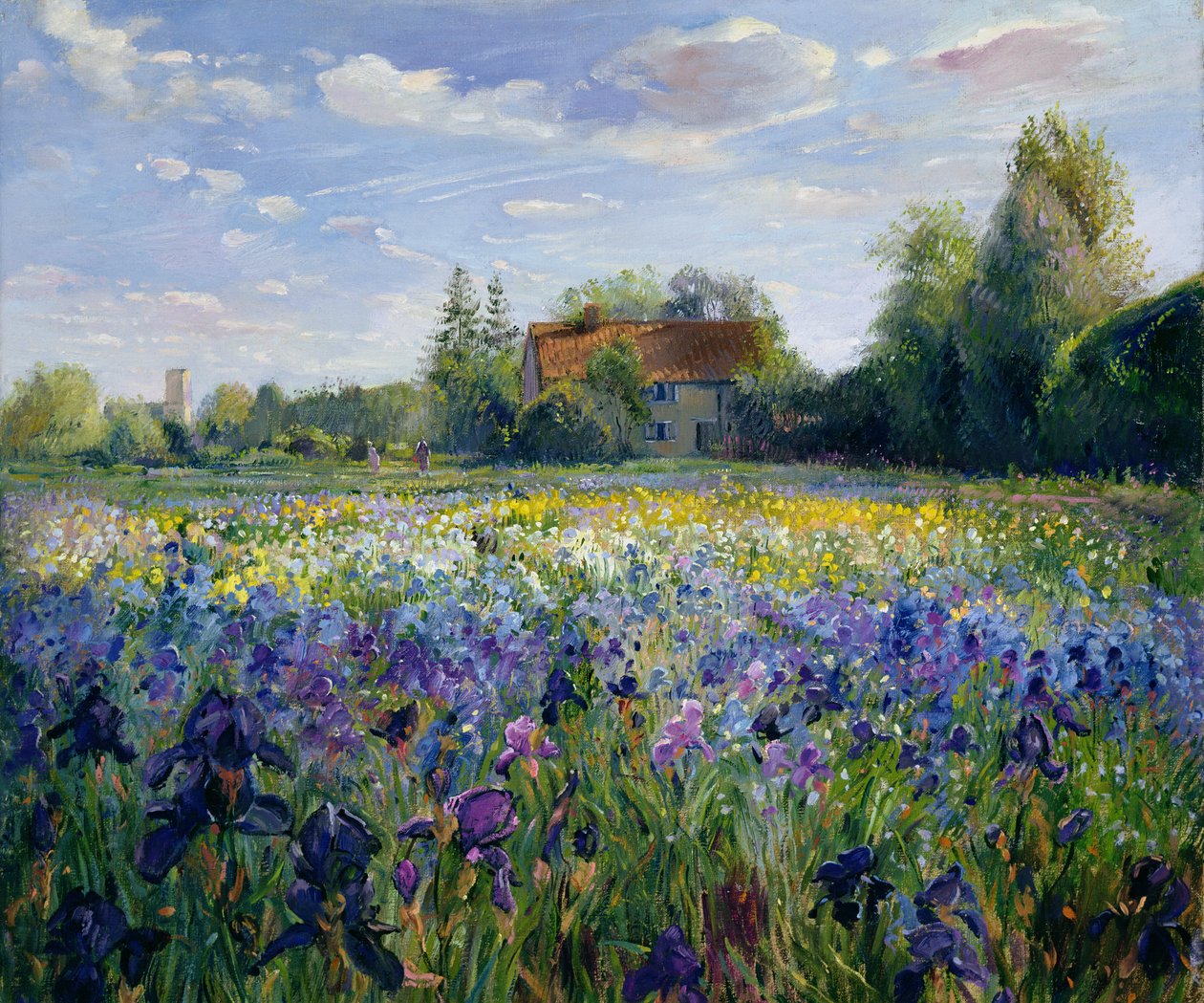 Kväll på Irisfältet av Timothy Easton