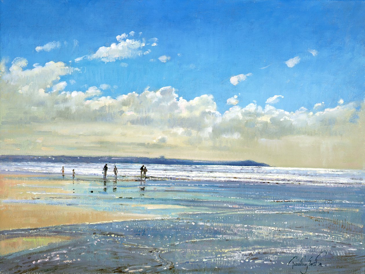 Paddling vid kanten av Timothy Easton