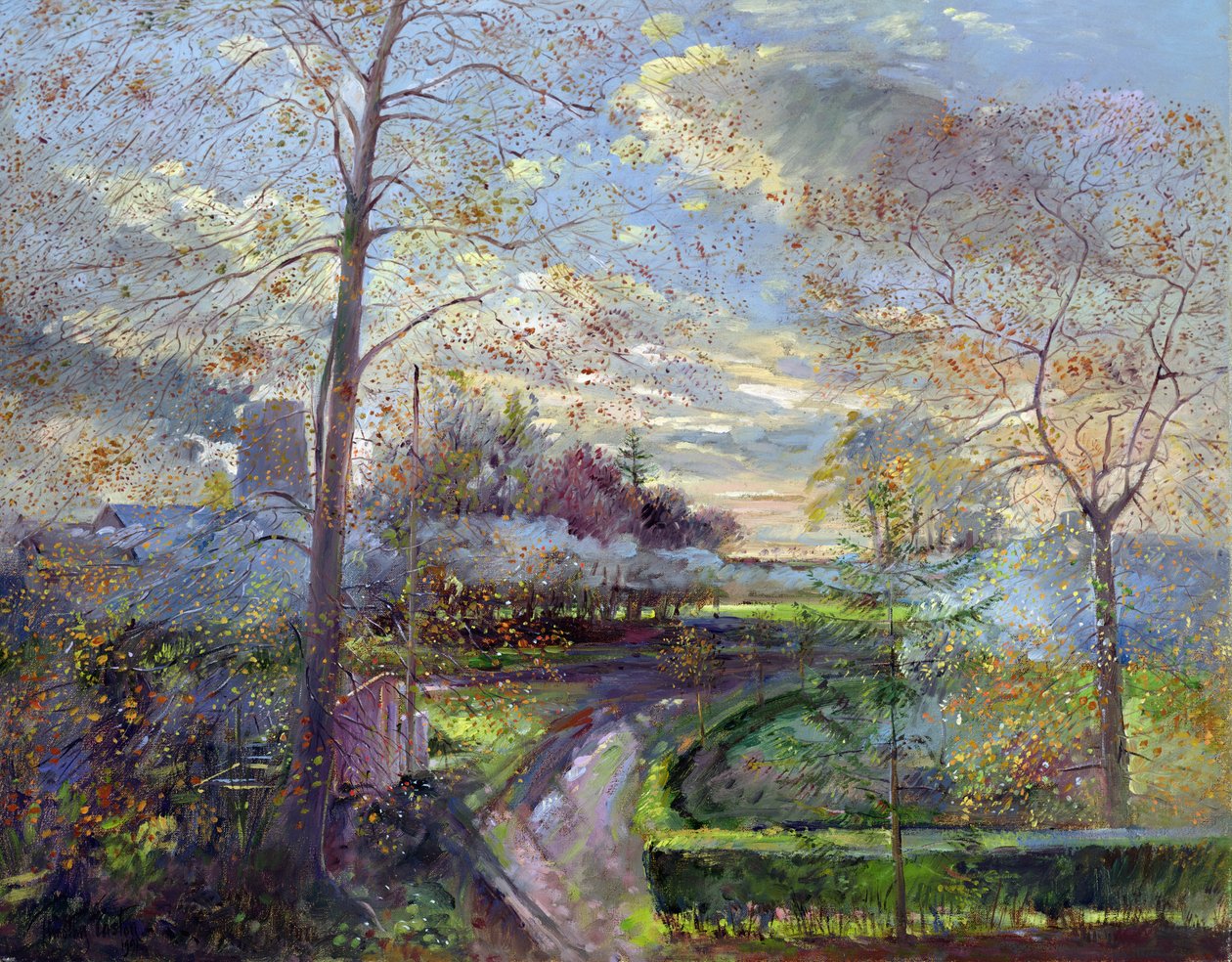 Rökdrift, höst av Timothy Easton