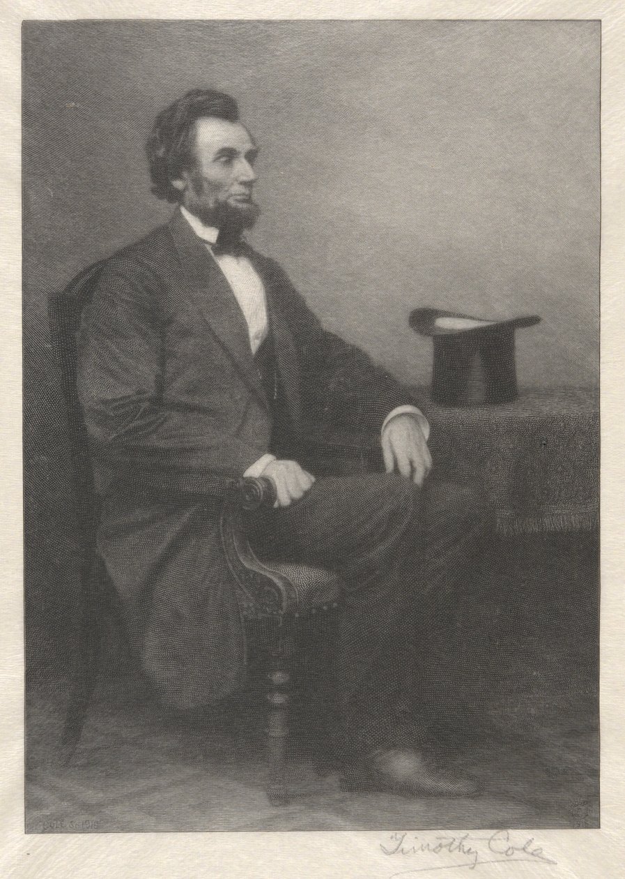 Abraham Lincoln av Timothy Cole