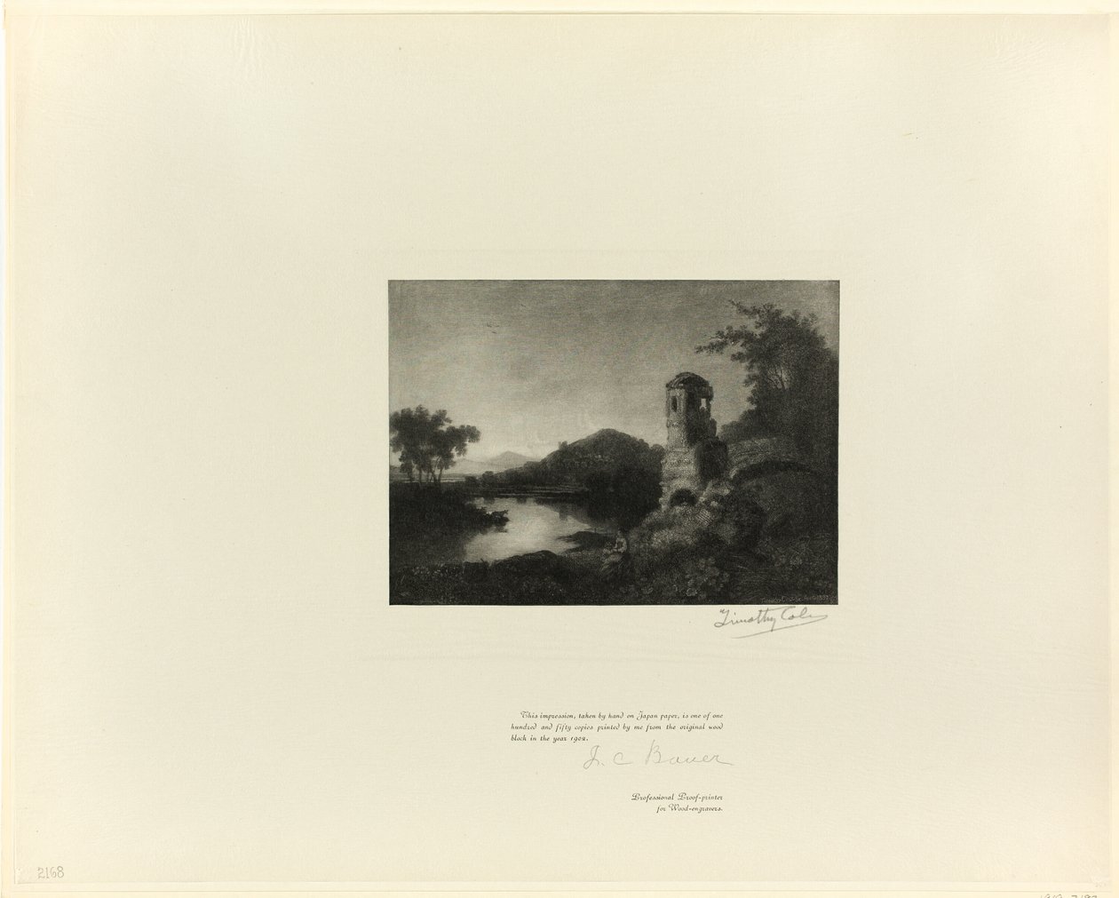 Ciceros villa, från Old English Masters av Timothy Cole