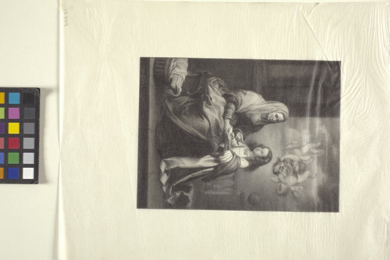 Education Of The Virgin (bläck) av Timothy Cole