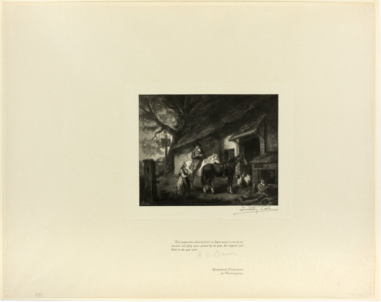 The Halt, från Old English Masters av Timothy Cole