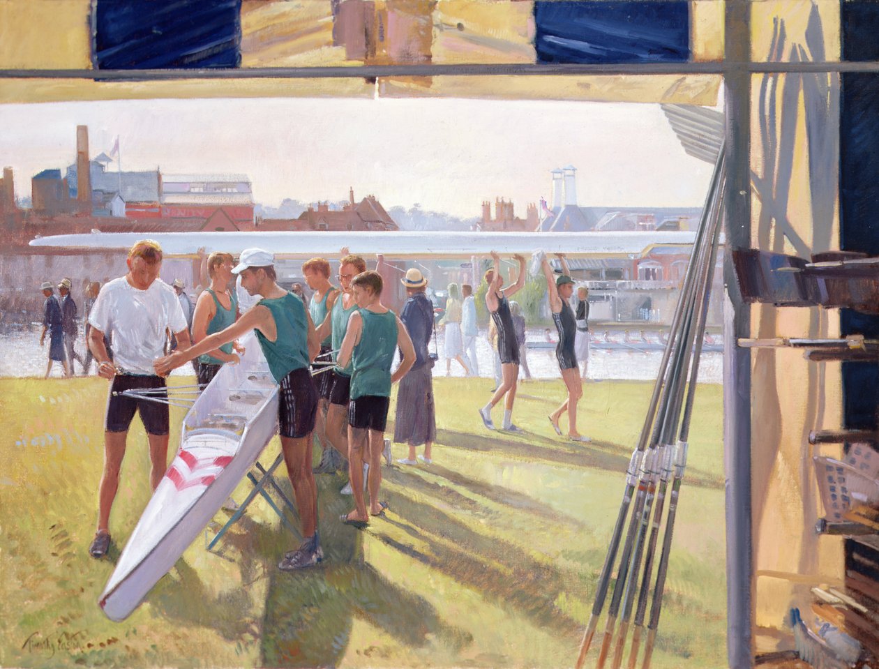 Preparat (olja på duk) av Timothy Easton