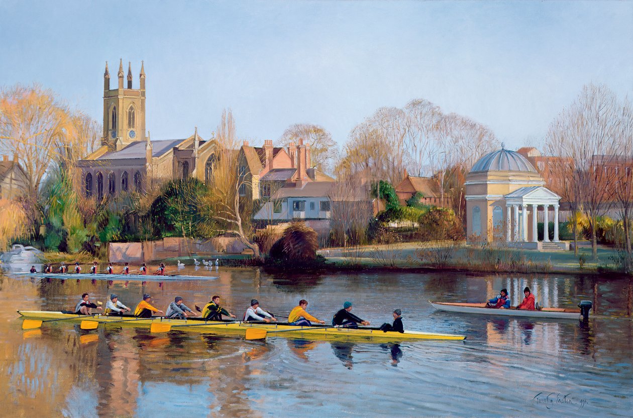 Vinterträning på Hampton av Timothy Easton