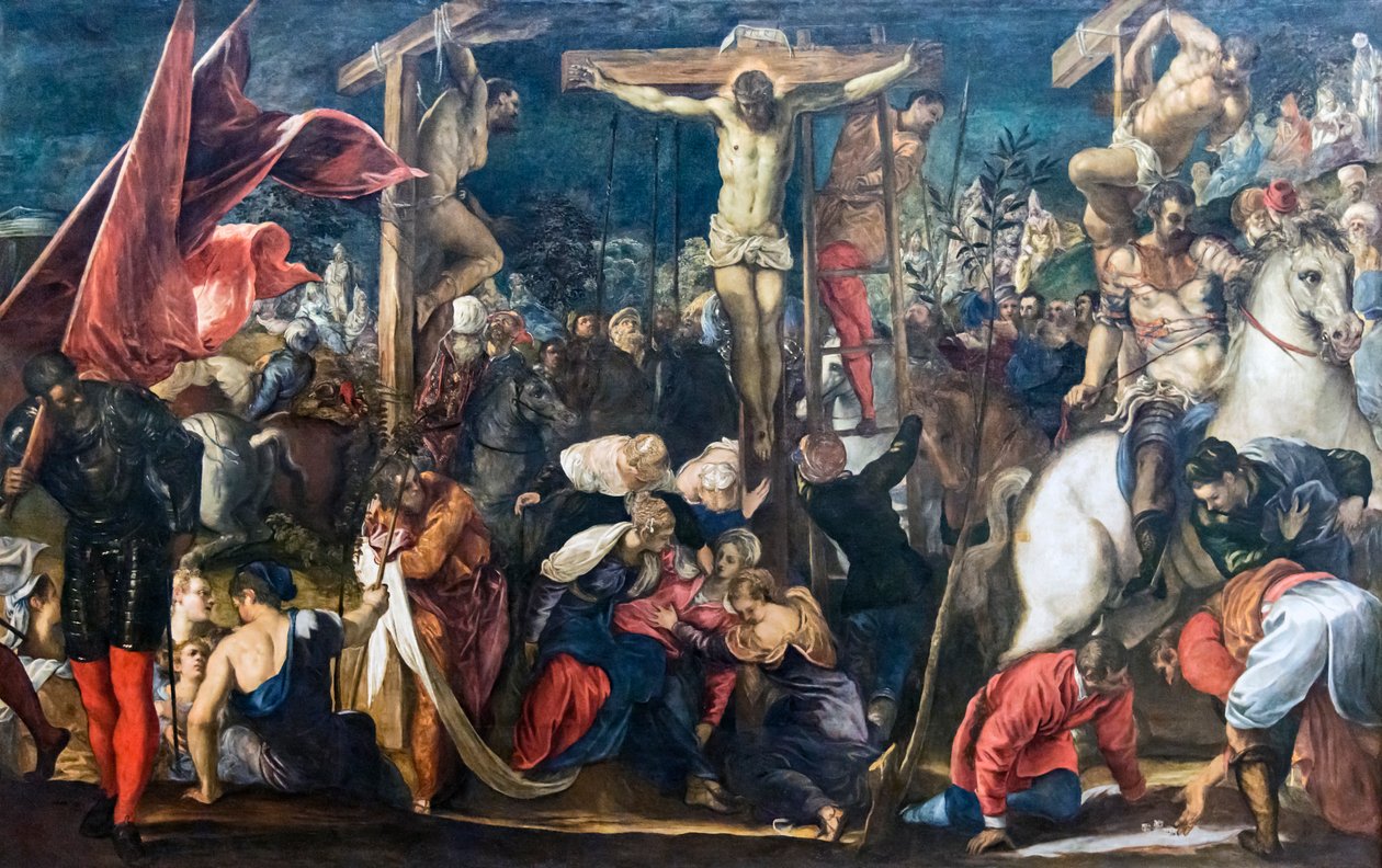 Crucifixion av Tintoretto