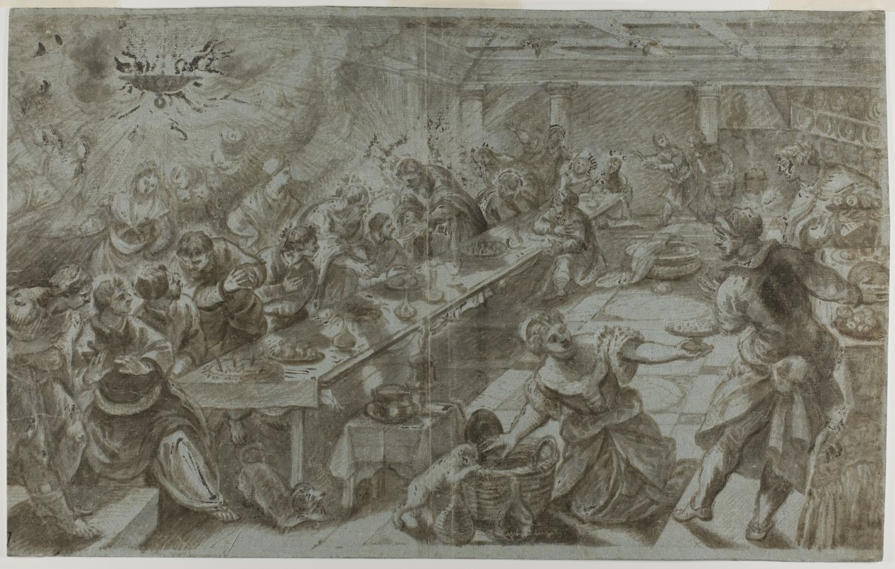 Sista måltiden av Tintoretto
