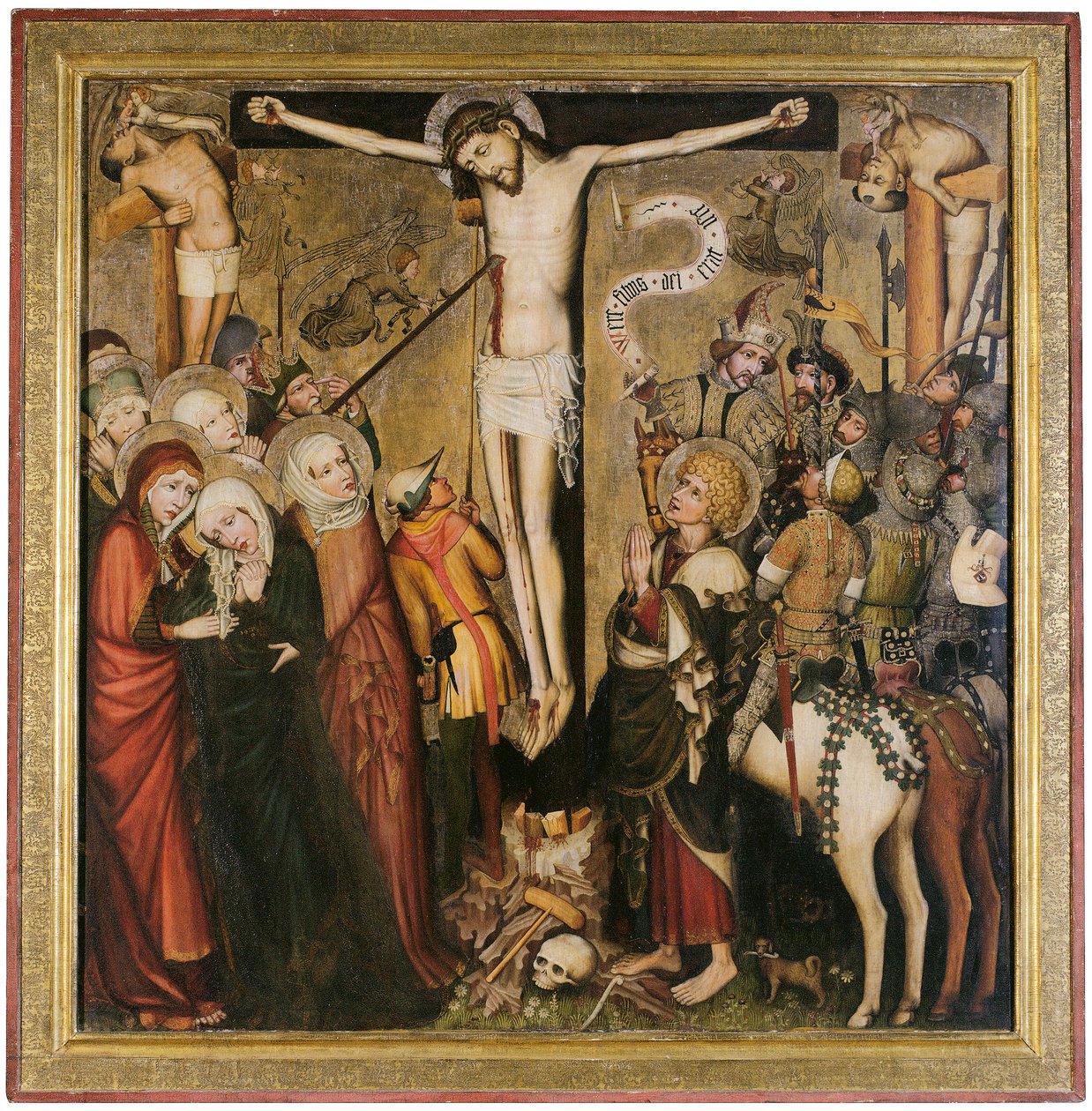Kristi korsfästelse ("Wilten Crucifixion") av Tiroler Maler
