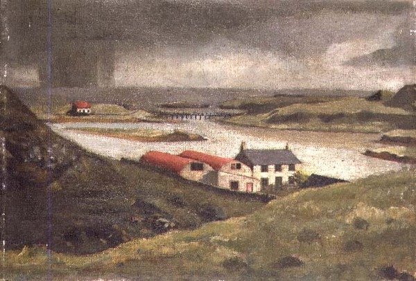 Canna på Hebriderna av Tirzah Ravilious