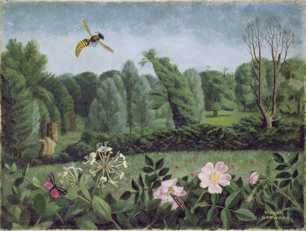 Hornet och Wild Rose av Tirzah Ravilious