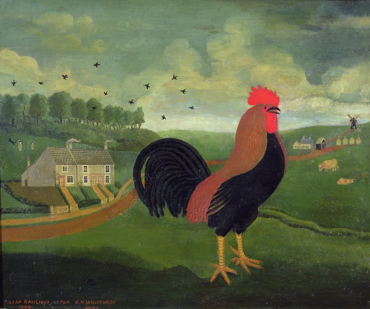 The Cock (efter G. N. Whitehead av Tirzah Ravilious