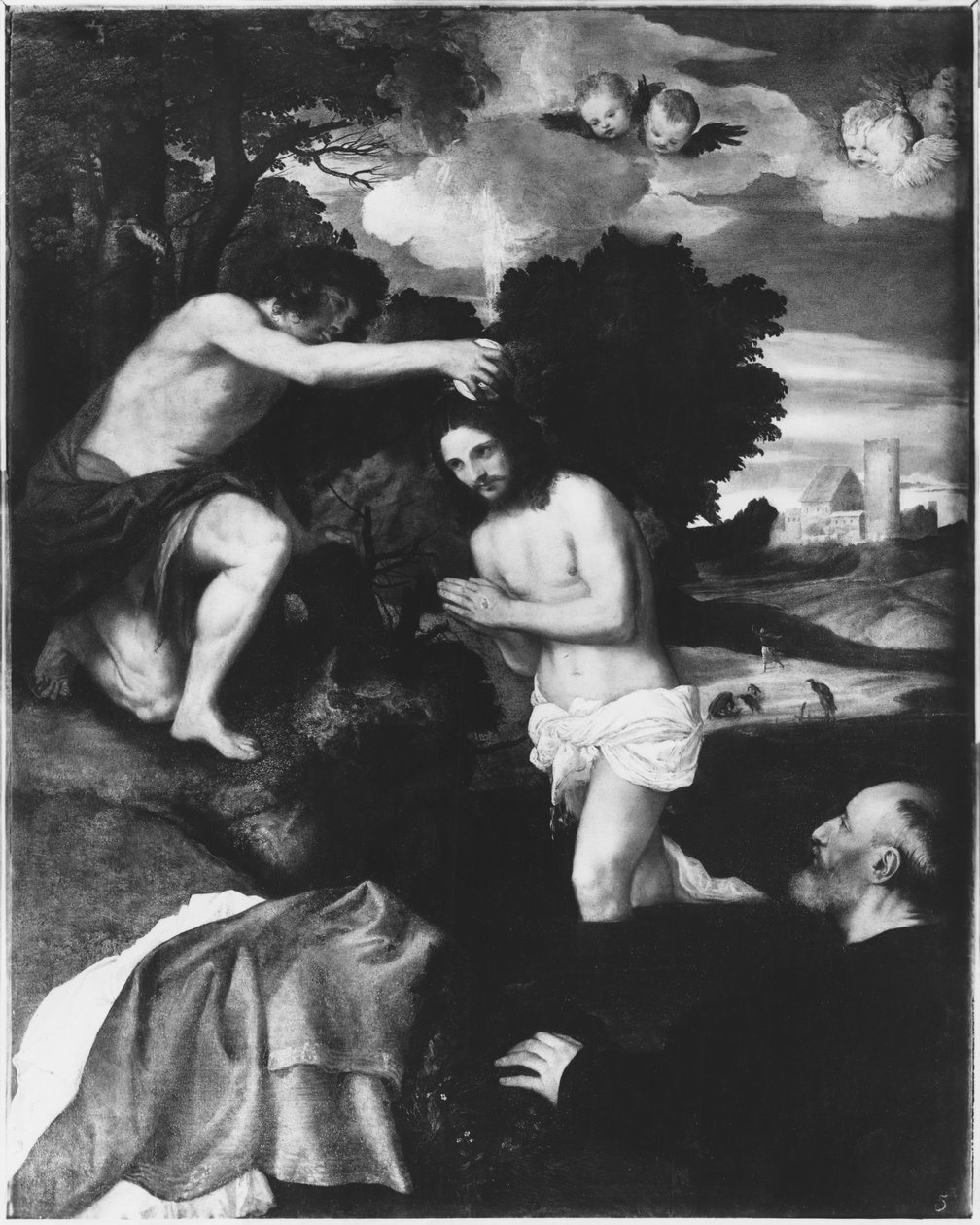 Kristi dop, ca 1512 av Tiziano Vecelli