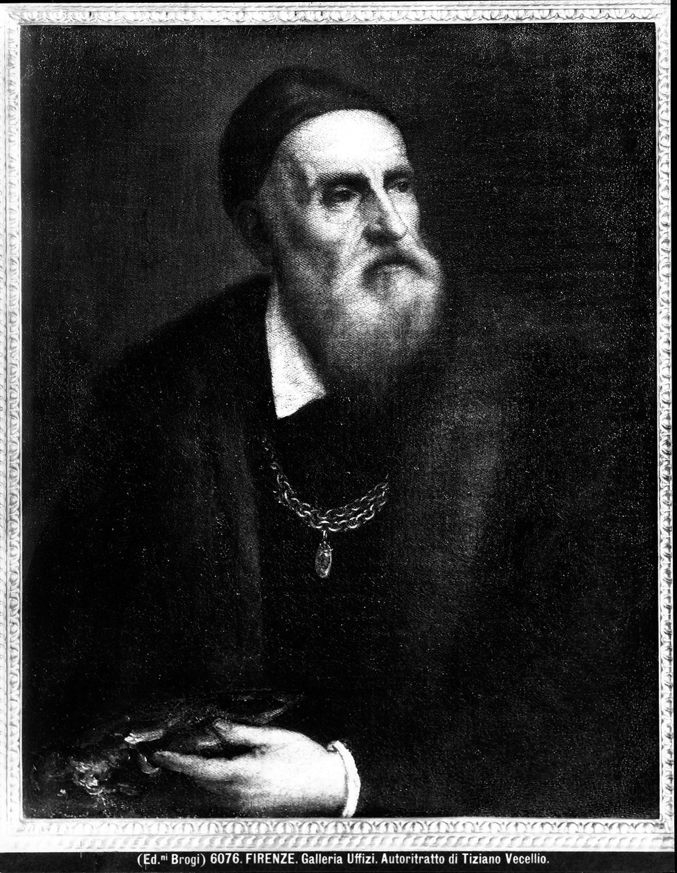 Självporträtt av Tiziano Vecelli