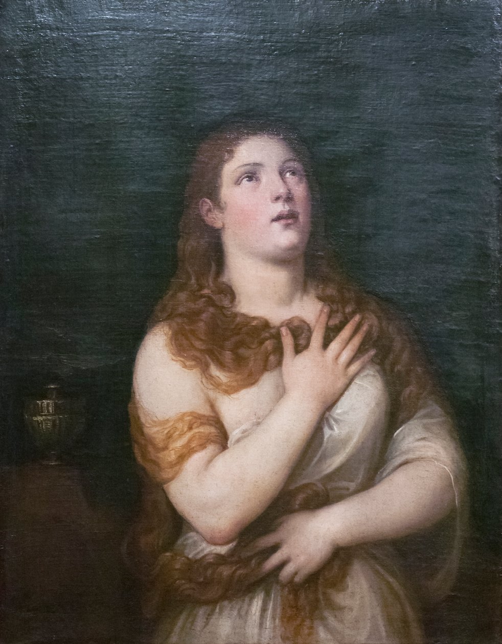 Ångerfulla Magdalena av Titian (c.1488 1576) (after)