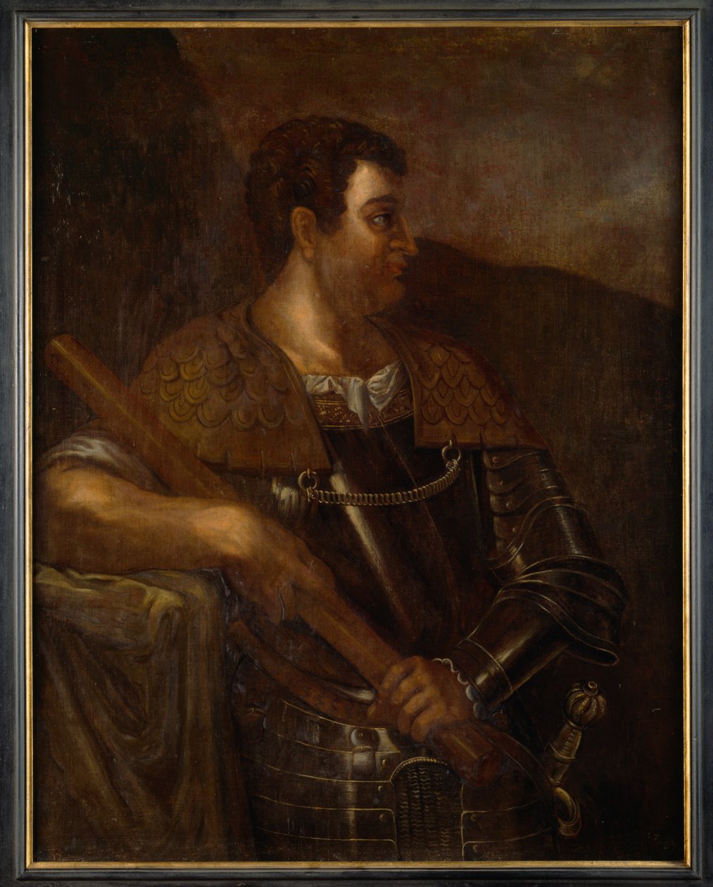 Silvius Otho (olja på duk) av Titian (c.1488 1576) (after)