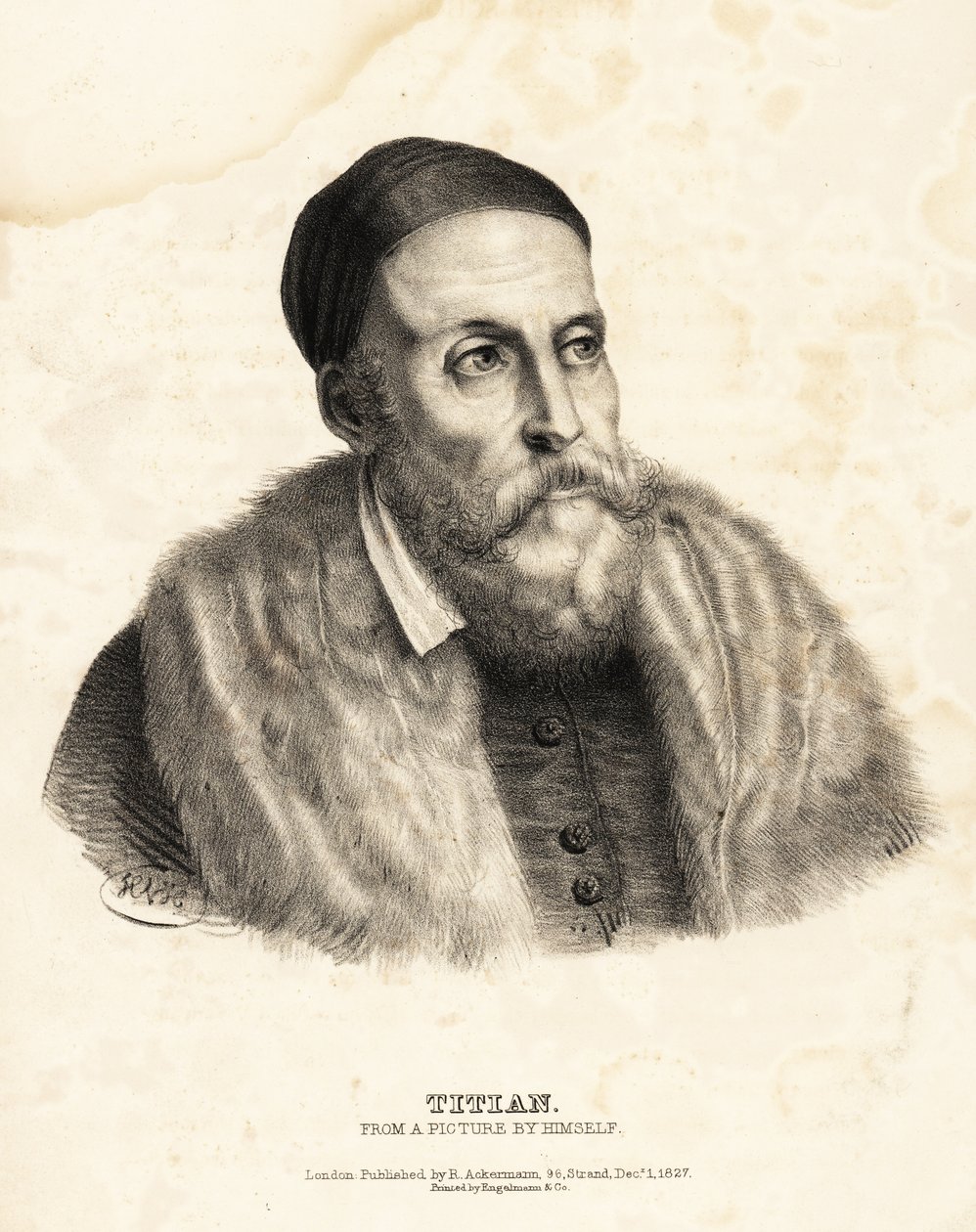 Tizian, italiensk renässansmålare av Titian (c.1488 1576) (after)