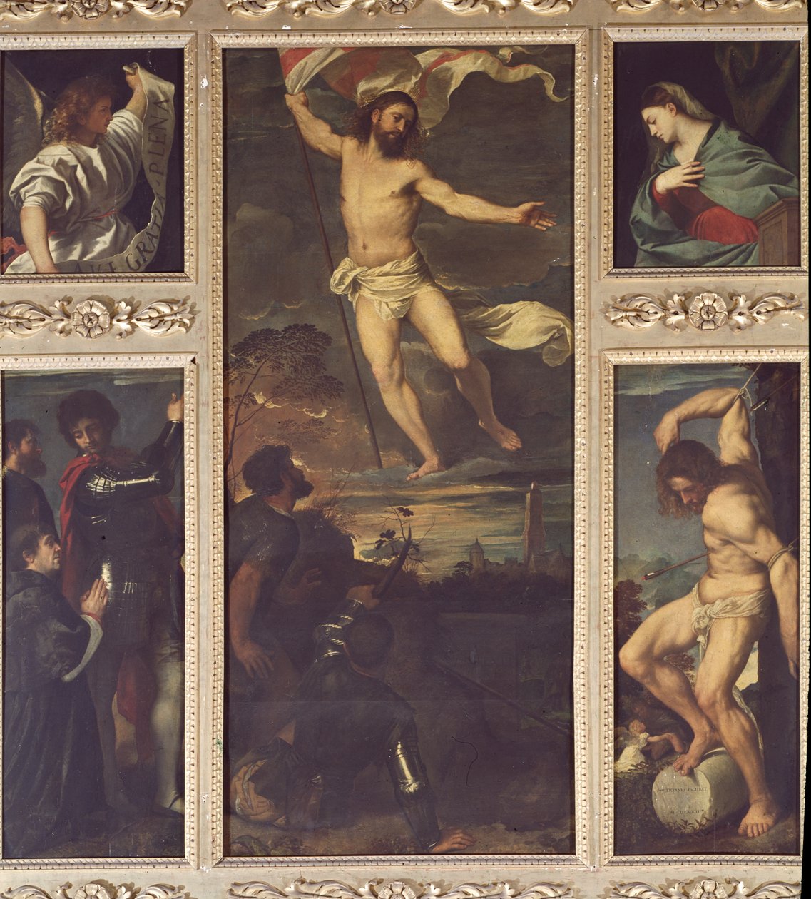 Polyptyken Averoldi av Titian (c.1488 1576)