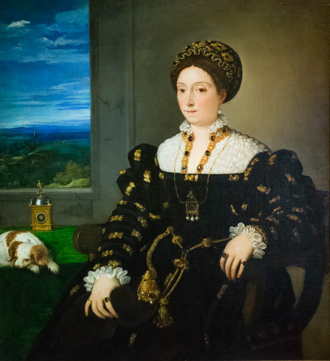 Porträtt av Eleonora Gonzaga av Titian (c.1488 1576)