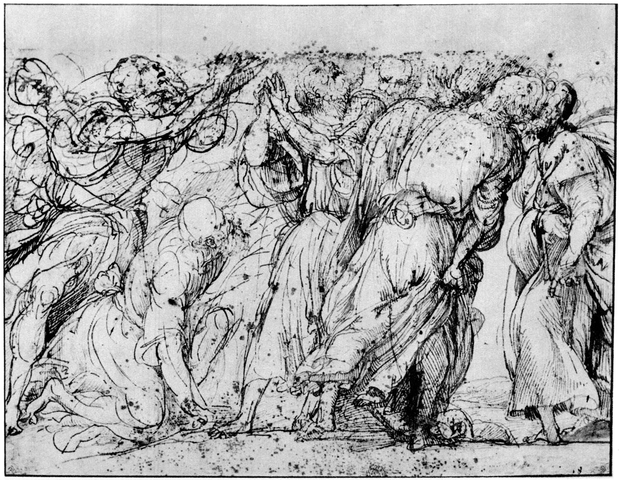 Grupp av apostlar, 1516-1518, 1937 av Tiziano Vecelli
