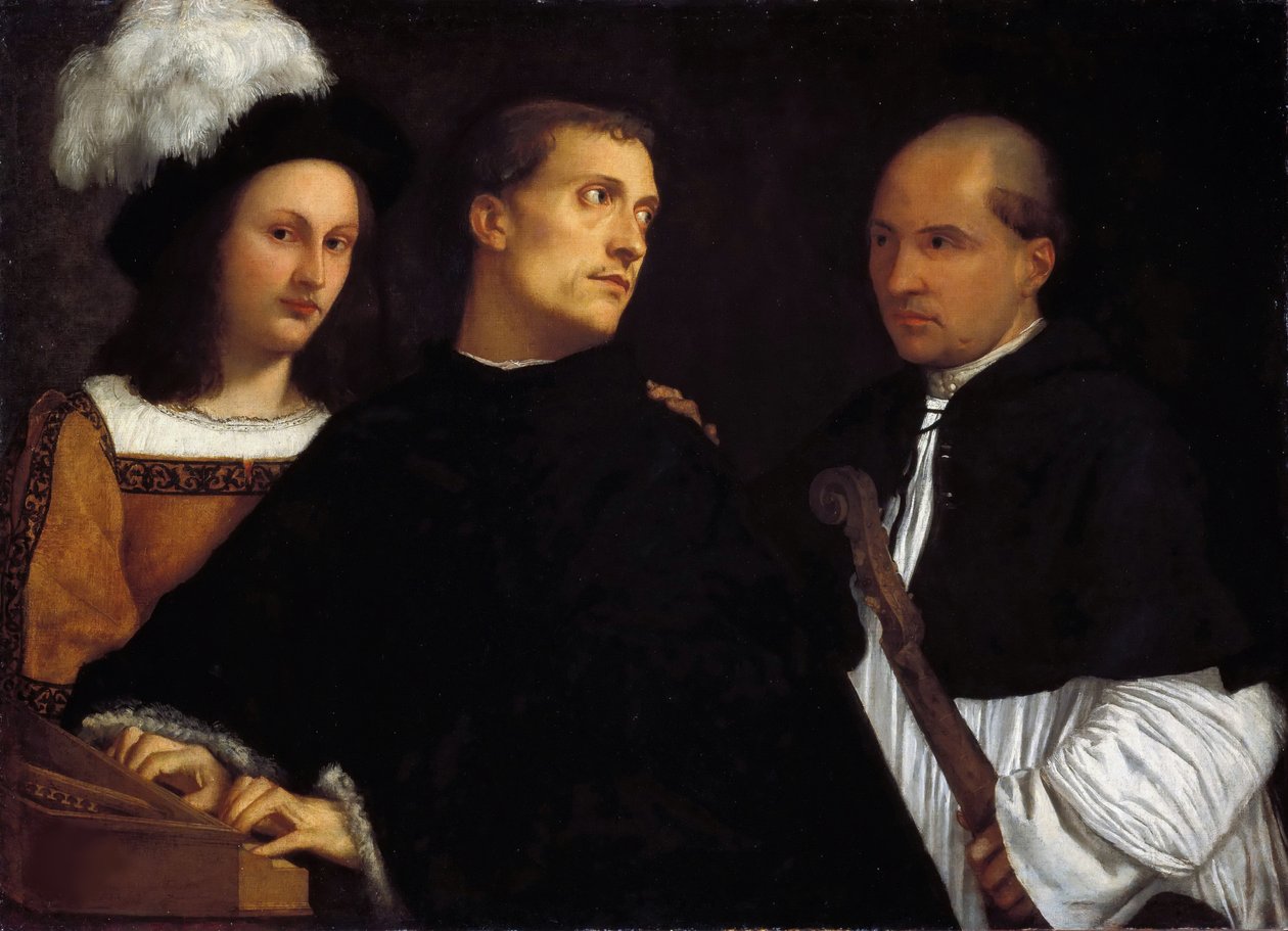 Konserten, ca 1510-1511. av Titian