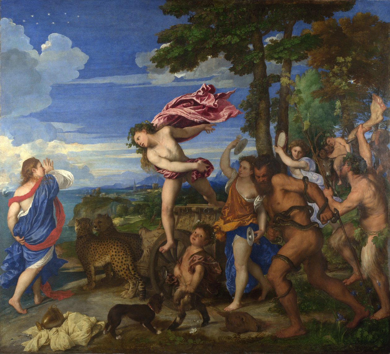 Bacchus and Ariadne av Tiziano Vecelli