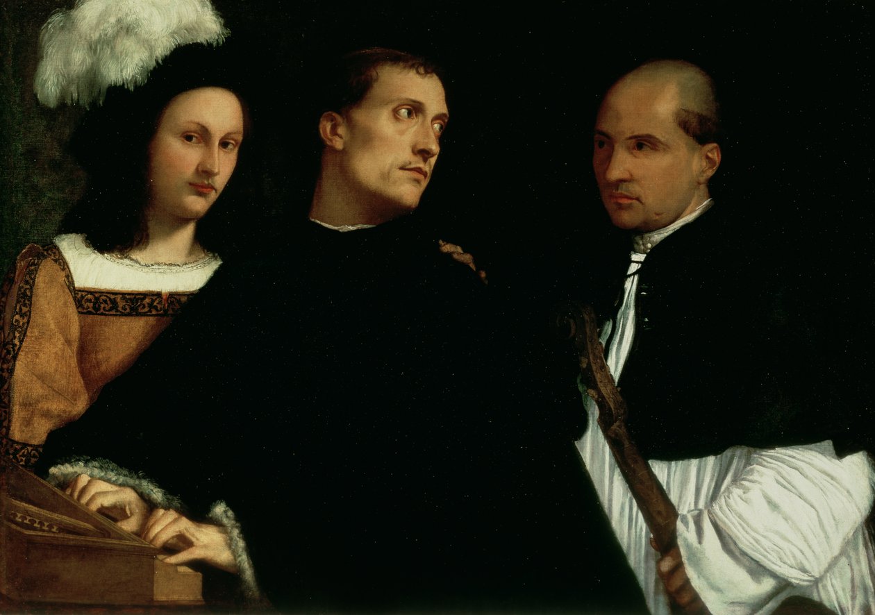 Avbruten konsert, c.1512 av Tiziano Vecelli